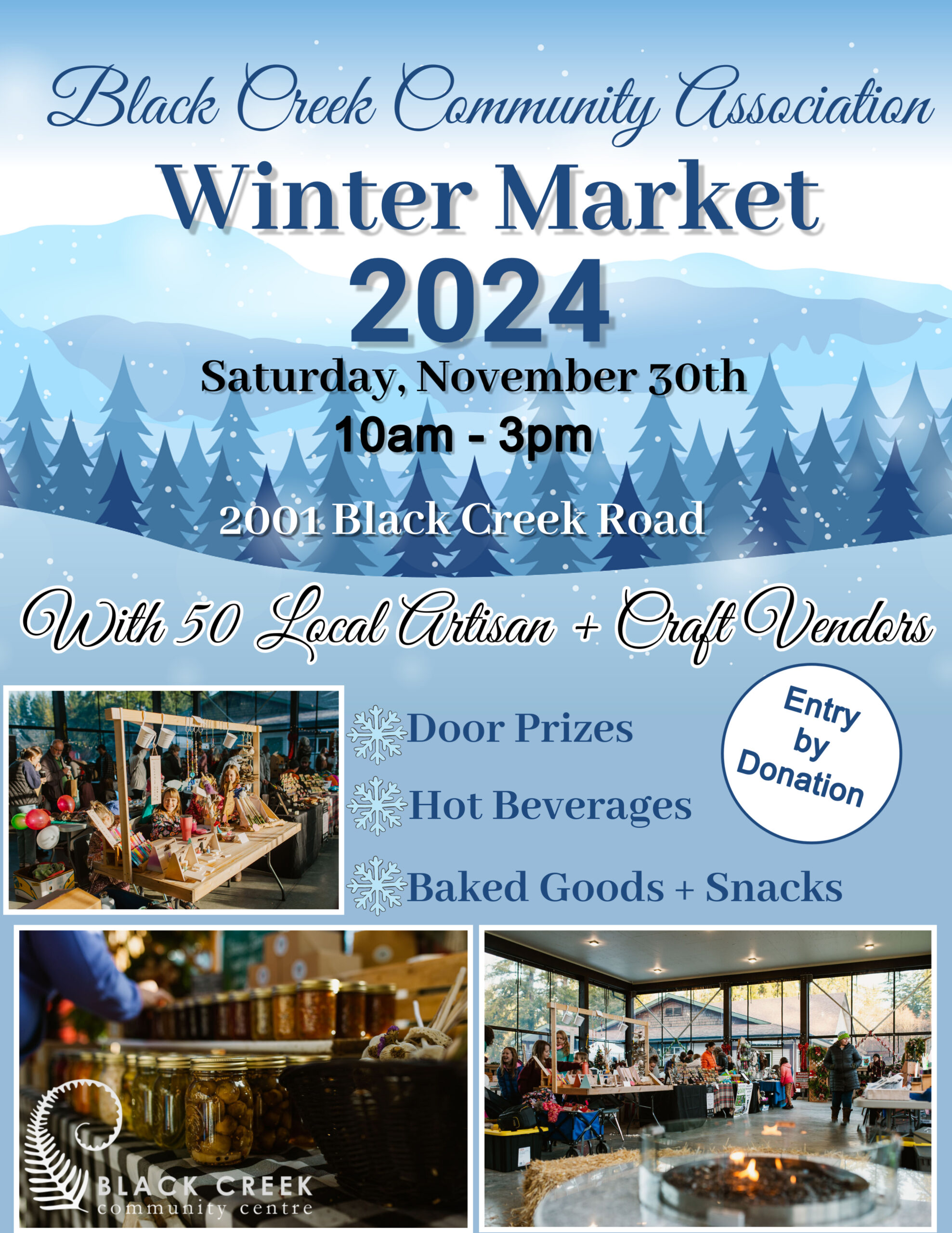 Black Creek Community Centre Winter Market 2024